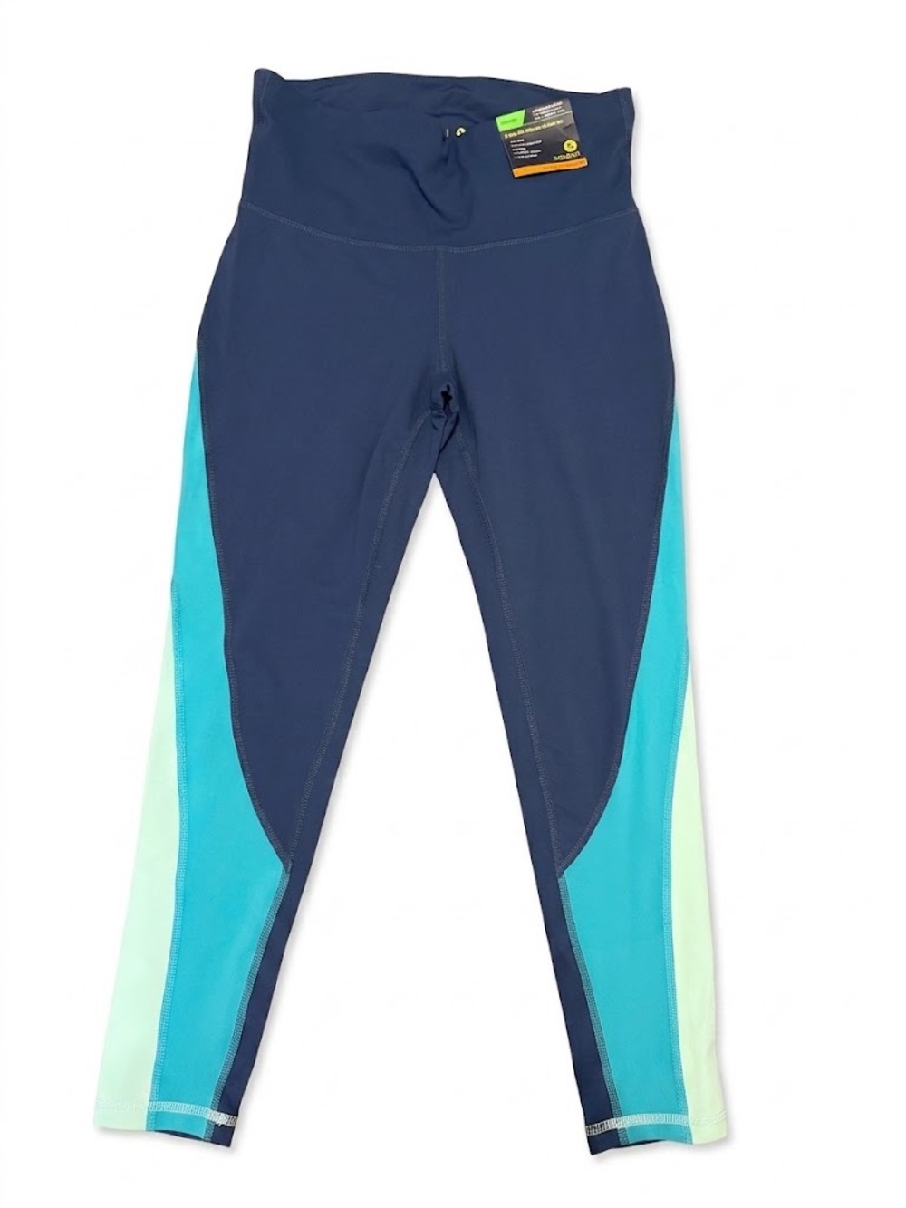 Women's Navy & Aqua Colorblock